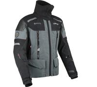 DANE Bornholm Pro waterproof Motorcycle Textile Jacket, black-grey, size 2XL for Men