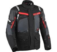 DANE Eventyr Gore-Tex waterproof Motorcycle Textile Jacket, black/grey/red, size XL