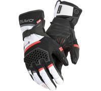 DANE Odin waterproof Motorcycle Gloves, grey-red, size 4XL for Men
