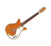 Danelectro '59M NOS Electric Guitar ~ Orange Metal Flake