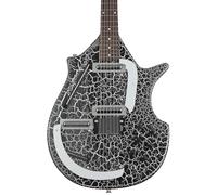 DANELECTRO BIG SITAR - BLACK CRACKLE