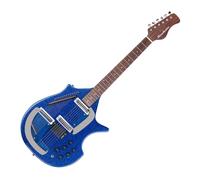 Danelectro Big Sitar Blue Metalfake