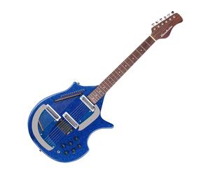 Danelectro Big Sitar Blue Metalfake