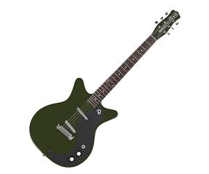 DANELECTRO BLACKOUT 59 GUITAR - GREEN ENVY