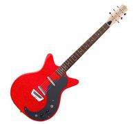 Danelectro Glitter 59 Red/Silver Glitter
