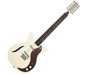 Danelectro Vintage Electric Guitar 12 String White DC59VW-12