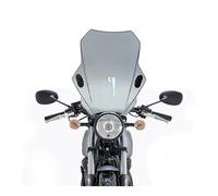 DANETI Motorcycle Wind Deflector Universal Motorcycle Windshield Glass Cover Screen Deflector For Keeway For K-Light 125 For KLIGHT 125 2018 2019 2020 2021 2022 2023(Grey)