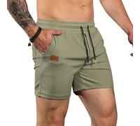 Danfiki Men's Running Shorts Waffle Jogging Sweat Casual 3" with Pockets | waffle,breathable,holiday, vacation,work, office, jogging, running, sports, workout, street casual, lounging,superdry,bermuda