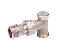 Danfoss 003L0203 Nickel RLV-D 15mm Lockshield Valve with Compression