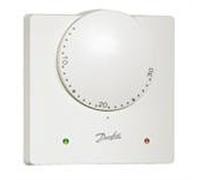 Danfoss 087N700600 White RET230L Electronic Room Thermostat, Heating