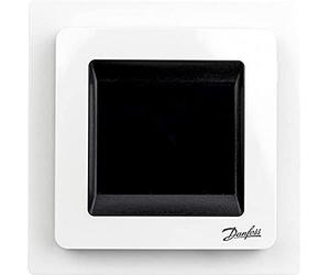 Danfoss 088L0122 ECtemp Touch Digital Thermostat For Electric Underfloor Heating - ISO 9001Certified Touch Screen Control- Energy-saving Program Metric Measurement System (White)