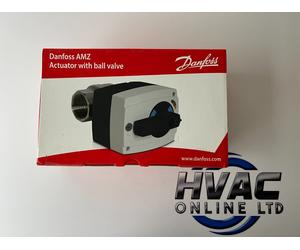 Danfoss AMZ 112 2 Port Actuator With Ball Value 082G5407 230VAC 50HZ DN20 RP 3/4