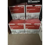 Danfoss Ras-C2 Angled Thermostatic Radiator Valve And Lockshield 15mm 013G600500