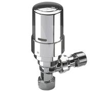 Danfoss RAS-D2 Angled Thermostatic Radiator Valve 10mm/15mm - Chrome 013G601200