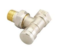 Danfoss Return Fitting RLV 15 R 1/2, Corner, Nickel Plated, New