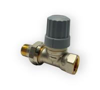 DANFOSS STRAIGHT VALVE RA-FN 10 Ø 3/8 IRON CONNECTION FOR RADIATOR