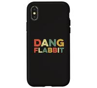 Dang Flabbit Funny Slang Word Popular Culture Trending Meme Case for iPhone X/XS