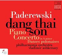 Dang Thai Son, Philharmonia Orchestra, Vladimir Ashkenazy - Paderewski: Piano Concerto in A Minor, Melodie, Legende & Nocturne Op. 16, Elegie Op. 4 & Danses polonaises Op. 5