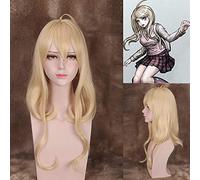 DanganRonpa Cosplay funny Wig Miu Iruma Costume Play Woman Adult Wigs Halloween Anime Game Dangan Ronpa Hair + wig cap One Size wig