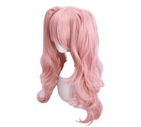 Danganronpas Triggers Happys Havocs Enoshimas Junkos Anime Cosplay Wig Hair Costume Party Fancy Dress Wigs for Halloween Carnival Costume Party