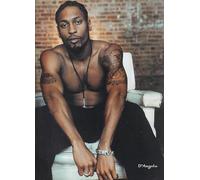 D'Angelo (1990s Photo Shoot) - Miniature Poster/Book Clipping
