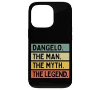 Dangelo The Man The Myth The Legend Funny Personalized Quote Case for iPhone 13 Pro