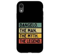 Dangelo The Man The Myth The Legend Funny Personalized Quote Case for iPhone XR