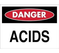 Danger Acids Retro Metal Warning Metal Sign Tin Signs Aluminum Plaque for Outdoors Use Yard Farm Fence Home Wall Decor 8x12 inch