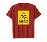 Danger Bad Dancer T-Shirt, Men, Cranberry Red, 3X-Large