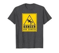 Danger Bad Dancer T-Shirt, Men, Dark Heather Grey, X-Large
