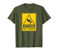 Danger Bad Dancer T-Shirt, Men, Olive Green, Small