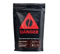 Danger Coffee by Dave Asprey, Remineralized, Mold Free & Lab Tested Ground Coffee, Dark Roast Roast, 10.9 Ounce
