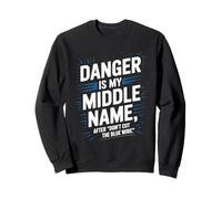 Danger Is My Middle Name Don’t Cut The Blue Wire EOD Tech Sweatshirt