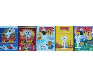 DANGER MOUSE 1-5 COLLECTION / 1. QUARK GAMES / 2. MERRY CHRISTMOUSE / 3. WILD WILD GOOSE CHASE / 4. SPY WHO STAYED IN WITH A COLD / 5. WHO STOLE THE BIGPIPES = ULTIMATE 5x DVD SET