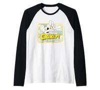 Danger Mouse Crikey! I Got Old Quick Raglan Baseball Tee