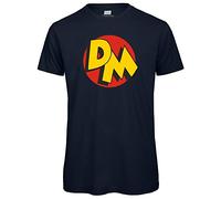 Danger Mouse® DM Icon Mens T-Shirt (Navy, 2XL)