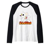 Danger Mouse I Am The Danger Retro Raglan Baseball Tee