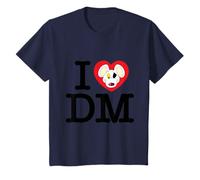 Danger Mouse I Love Heart DM Kids T-Shirt