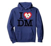 Danger Mouse I Love Heart DM Pullover Hoodie
