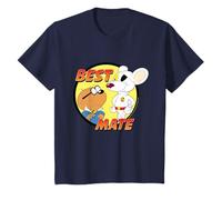 Danger Mouse & Penfold Best Mate Retro Kids T-Shirt