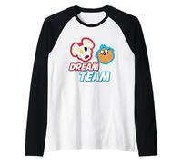 Danger Mouse & Penfold Dream Team Raglan Baseball Tee