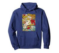 Danger Mouse & Penfold Vintage Comic Strip Pullover Hoodie