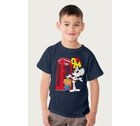 Danger Mouse Red Telephone Box T-Shirt in Navy | Size: 7-8 Years Danger Mouse Navy 7-8 Years