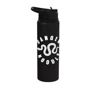 Danger Noodle I Snake Reptiles Terrarium Snakes Stainless Steel Insulated Water Bottle