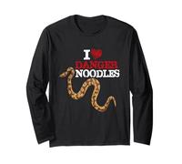 Danger Noodle Shirt Ball Python Shirt Funny Python Snake Long Sleeve T-Shirt