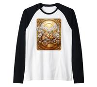 Danger Noodle Snake Meme Coquette Catholic Sacred Vintage Raglan Baseball Tee