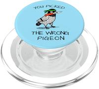 Danger Pigeon "You Picked The Wrong Pigeon" Humor Graphic PopSockets PopGrip for MagSafe