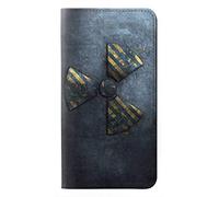 Danger Radioactive PU Leather Flip Case Cover For Motorola Moto E6 Plus, Moto E6s