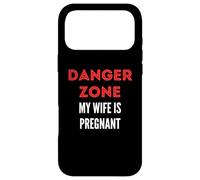 Danger Zone My Wife is Pregnant Funny Baby on Board Case for iPhone 17 Pro Max