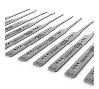 Dangerfield Praxis Dual-Gauge Complete Lock Pick Set Pro-Grade 21-Piece Lock Picking Kit | Dual Gauge Stainless Steel Picks & Tension Tools | Ideal for Beginners to Experts + Ebook